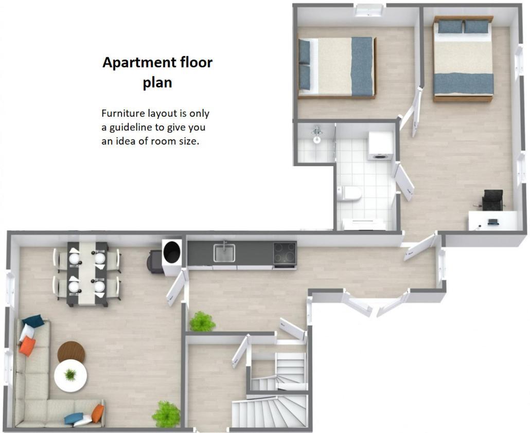 Fedafjorden Apartments Bagian luar foto